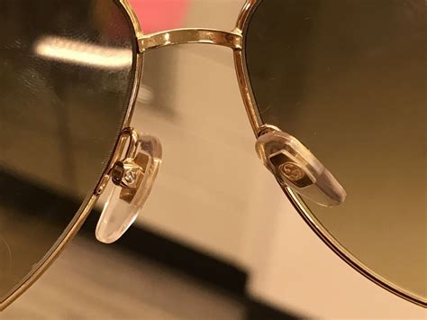 gucci glasses nose pad replacement